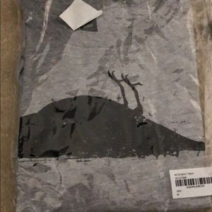 Atticus Clothing Bird Logo t shirt grey
